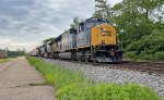 CSX 4775 leads M277.